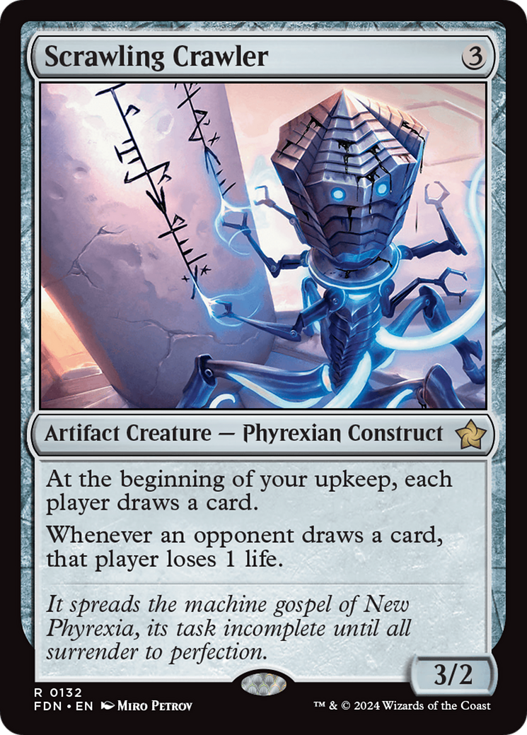 Scrawling Crawler (FDN-132) - Foundations - Magic The Gathering