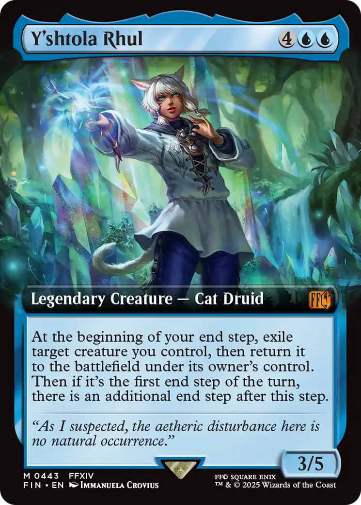 FOIL Y'shtola Rhul (FIN-443) - FINAL FANTASY - Magic The Gathering