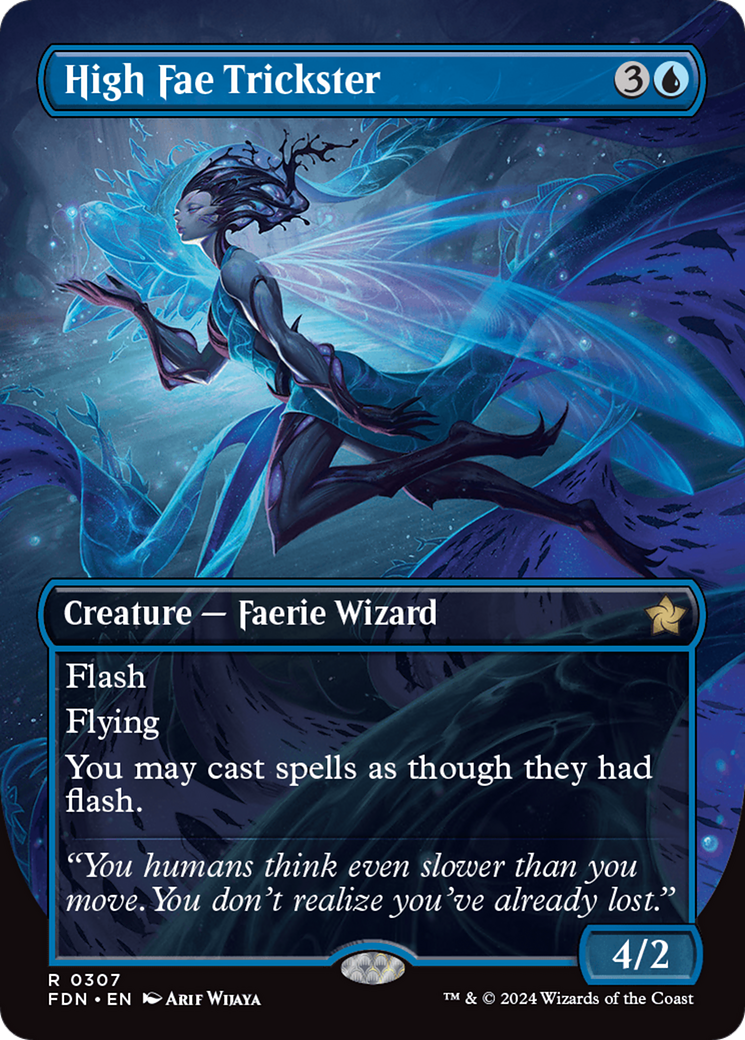FOIL High Fae Trickster (FDN-307) - Foundations - Magic The Gathering