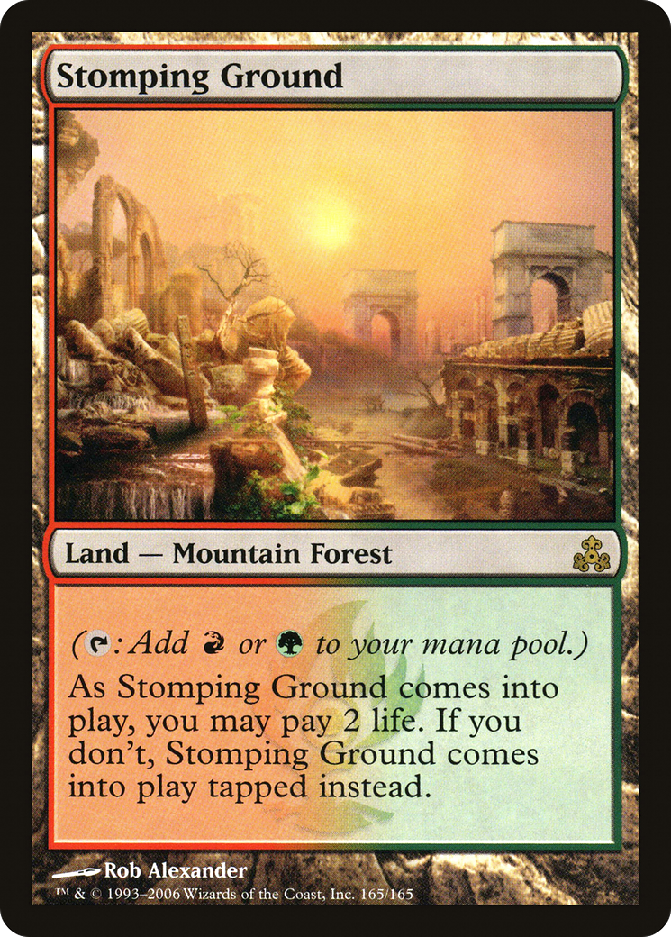 Stomping Ground (GPT-165) - Guildpact - Magic The Gathering