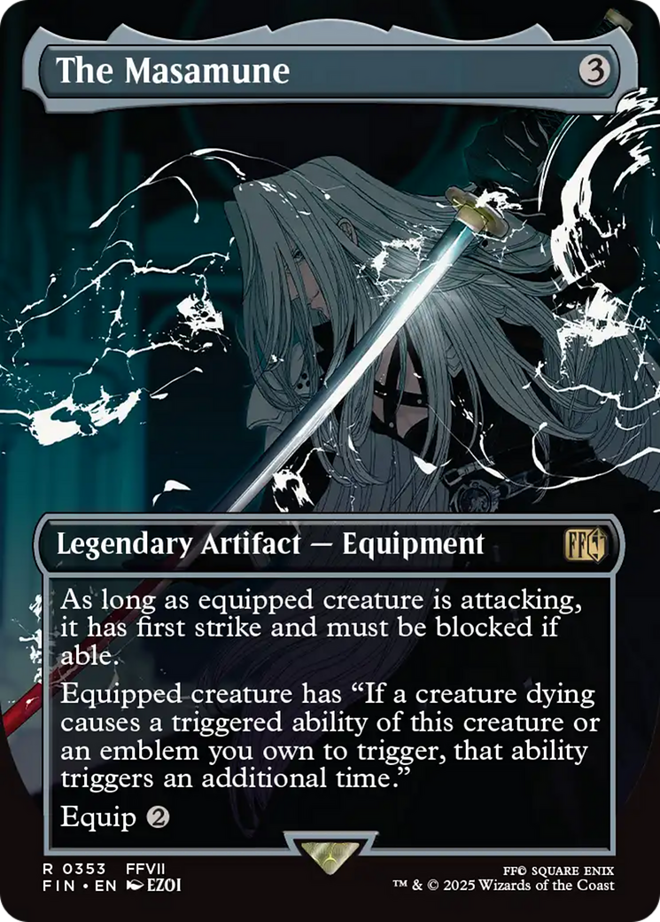 The Masamune (FIN-353) - FINAL FANTASY - Magic The Gathering
