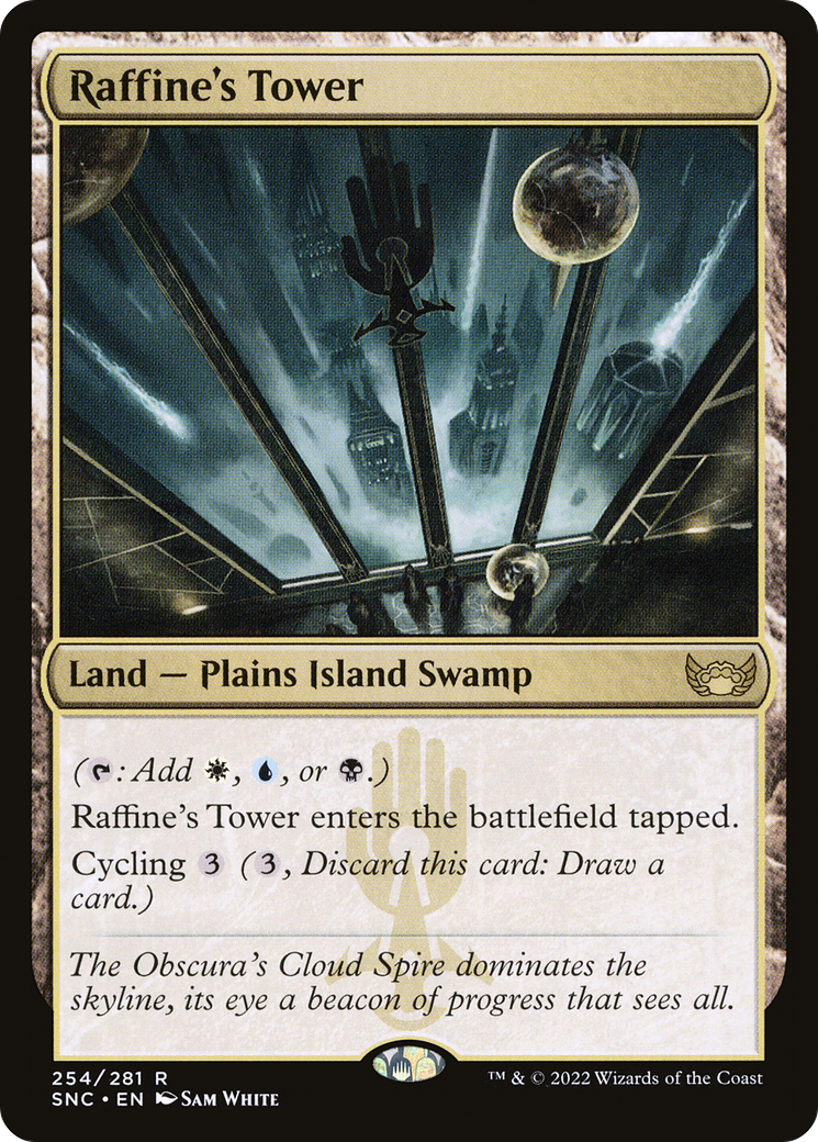 Raffine's Tower (SNC-254) - Streets of New Capenna - Magic The Gathering