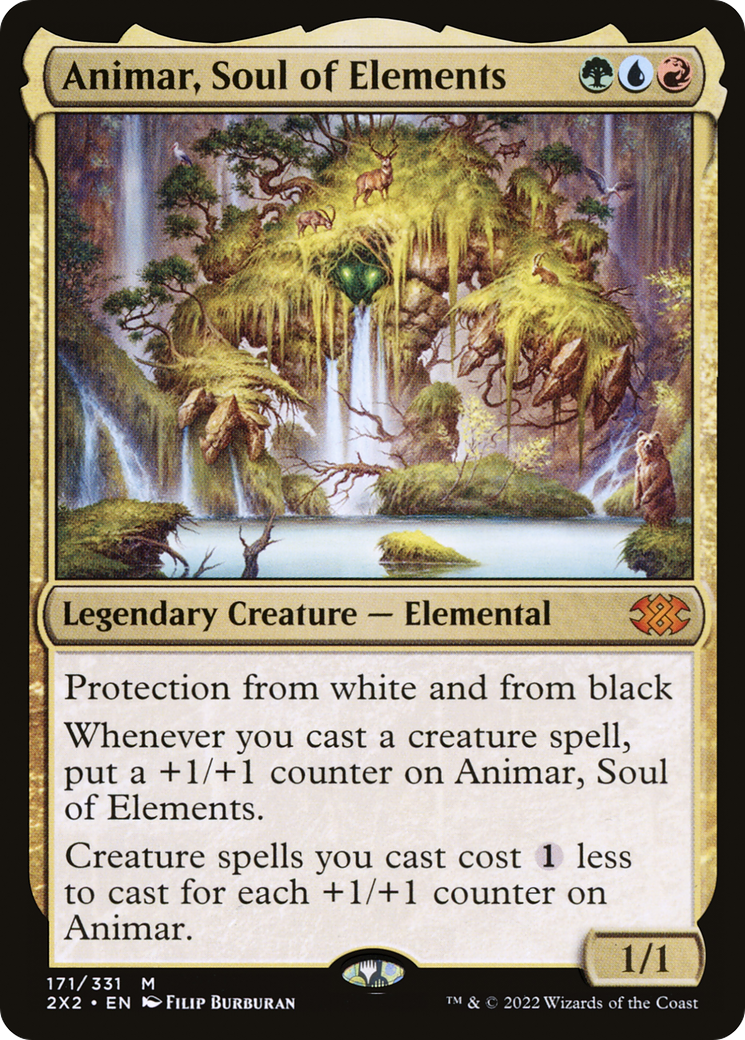 Animar, Soul of Elements (2X2-171) - Double Masters 2022 - Magic The Gathering