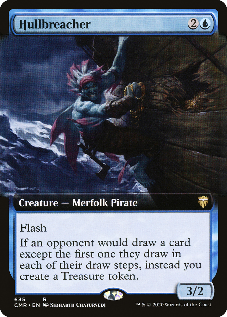 Hullbreacher (Extended Art) (CMR-635) - Commander Legends - Magic The Gathering