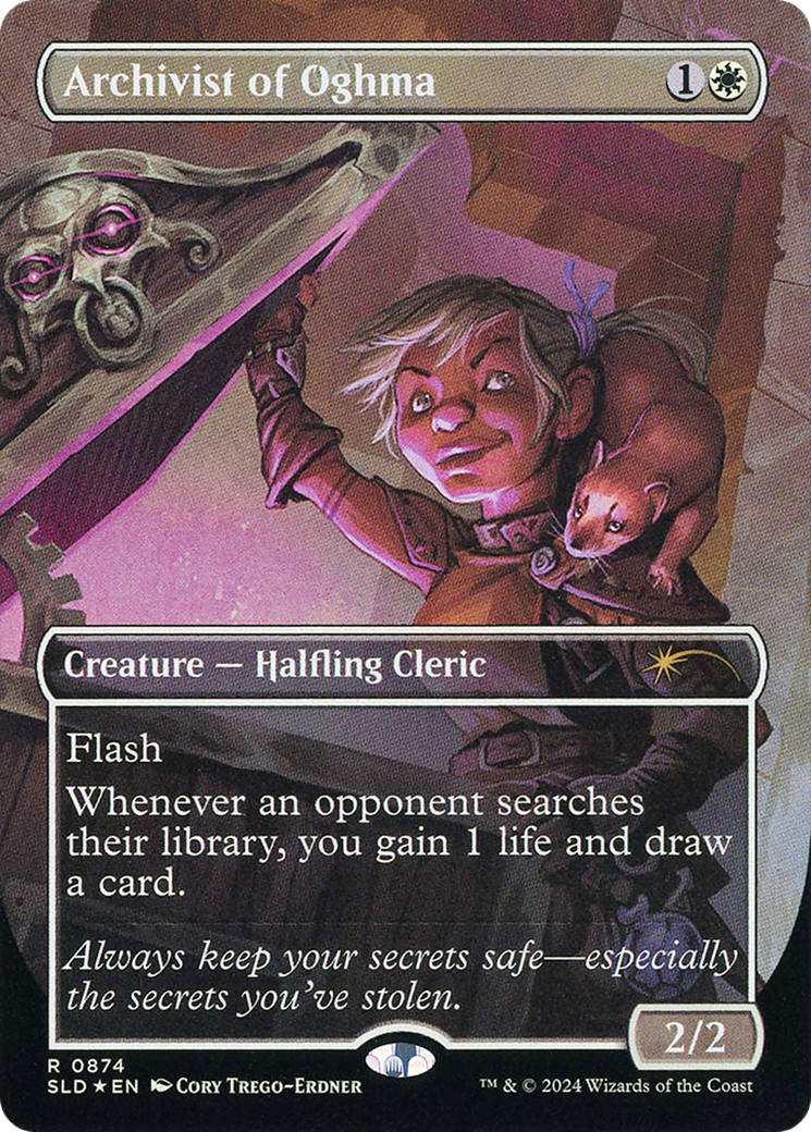 FOIL Archivist of Oghma (SLD-874) - Secret Lair Drop - Magic The Gathering