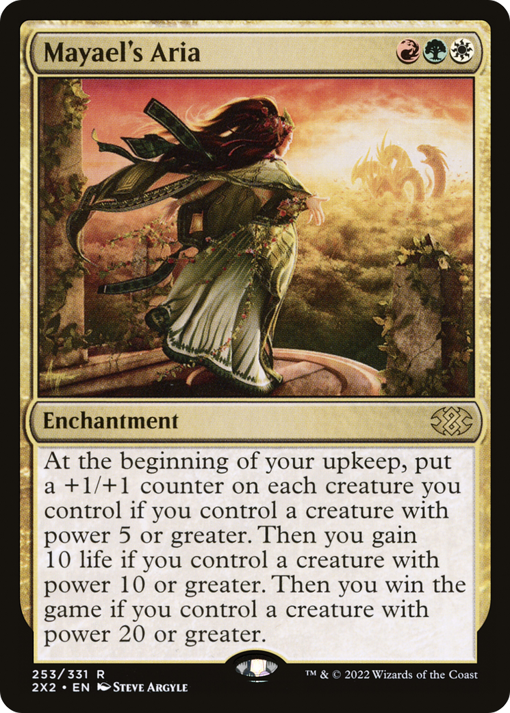 Mayael's Aria (2X2-253) - Double Masters 2022 - Magic The Gathering