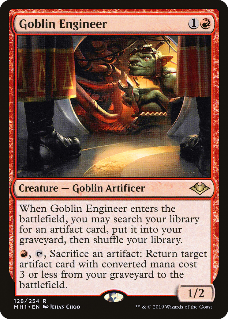 Goblin Engineer (MH1-128) - Modern Horizons - Magic The Gathering