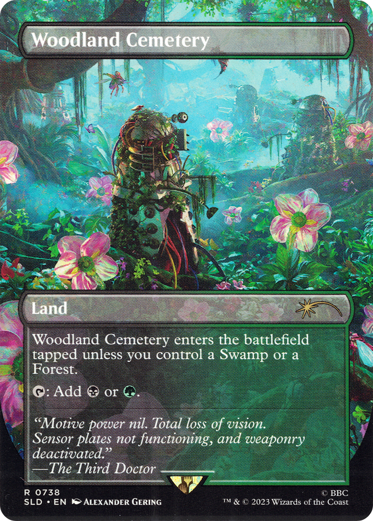 Woodland Cemetery (SLD-738) - Secret Lair Drop - Magic The Gathering