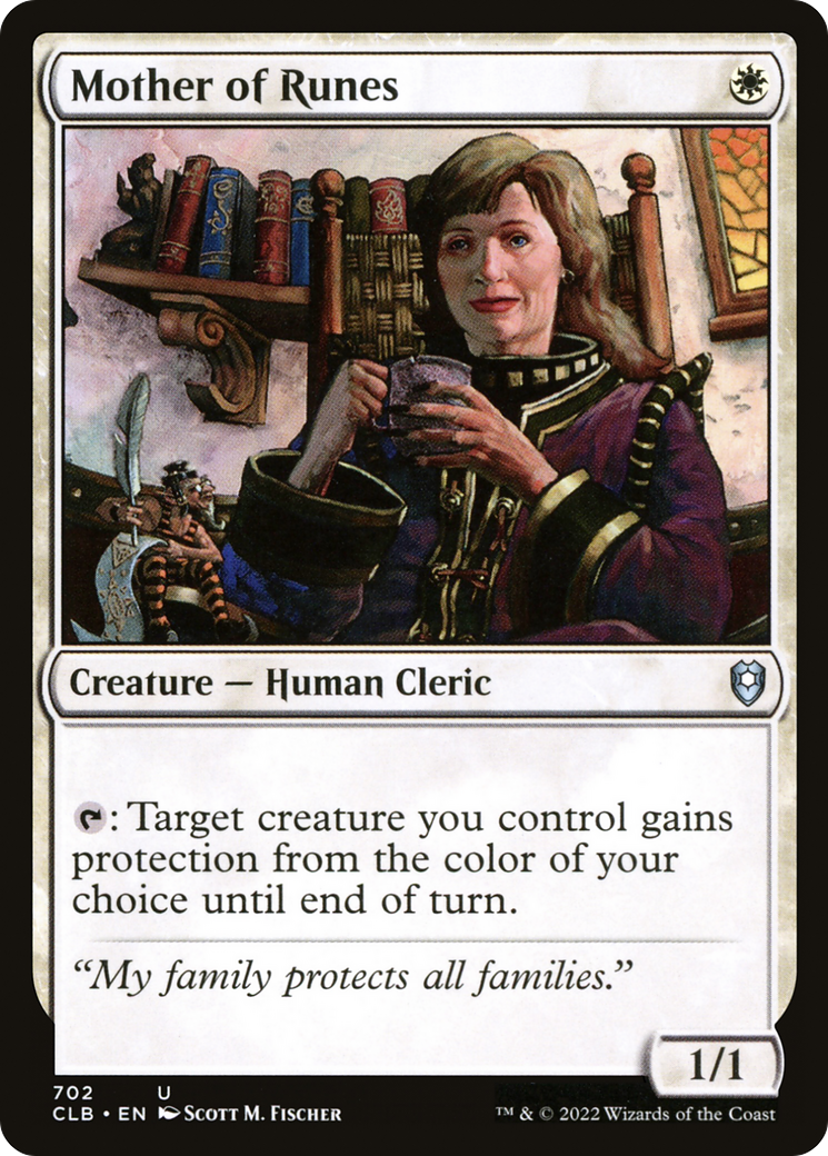 Mother of Runes (CLB-702) - Commander Legends: Battle for Baldur's Gate - Magic The Gathering