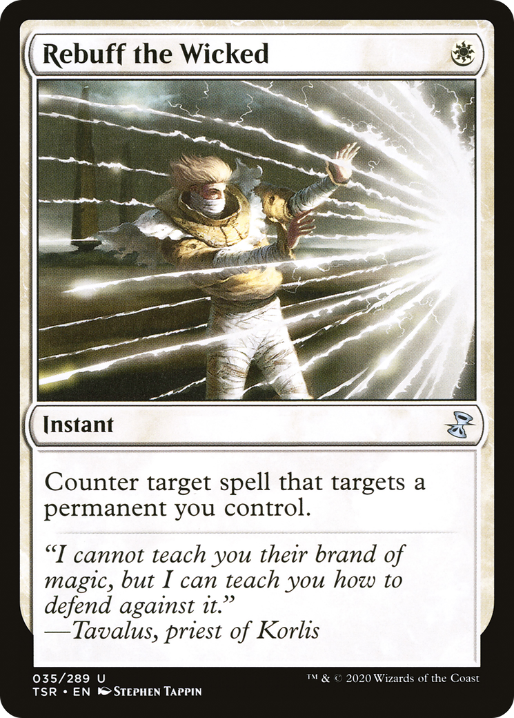 Rebuff the Wicked (TSR-035) - Time Spiral Remastered - Magic The Gathering