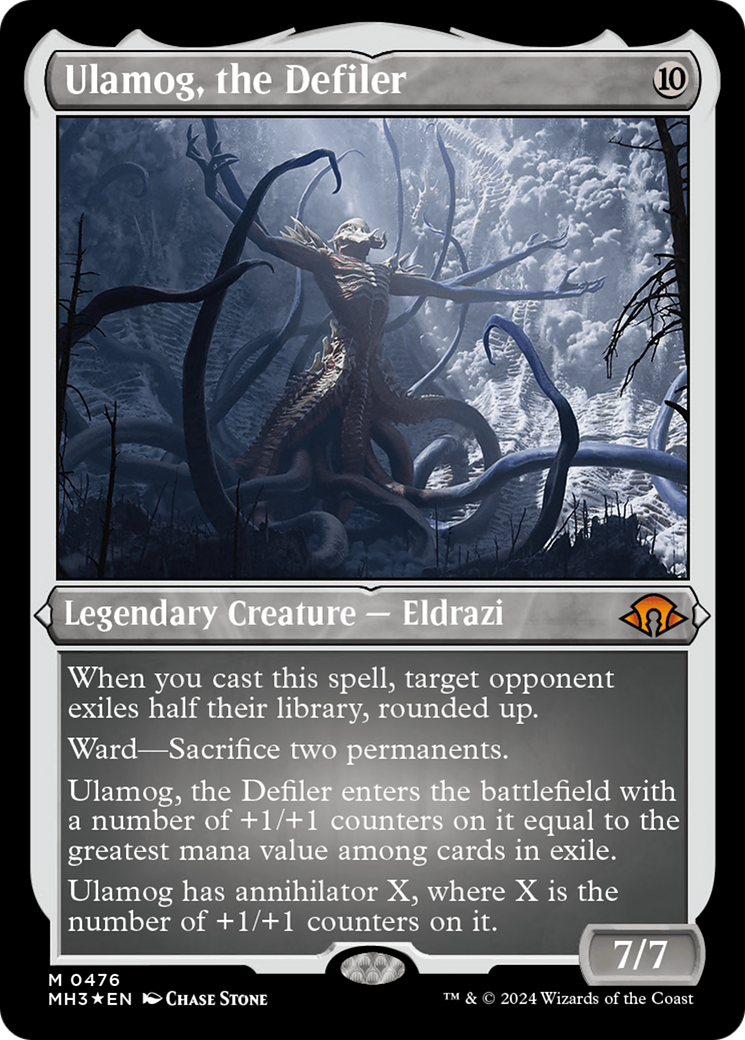 FOIL Ulamog, the Defiler (MH3-476) - Modern Horizons 3 - Magic The Gathering