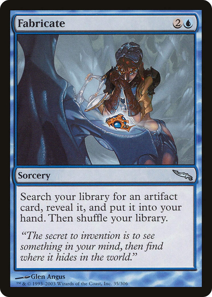 FOIL Fabricate (MRD-035) - Mirrodin - Magic The Gathering
