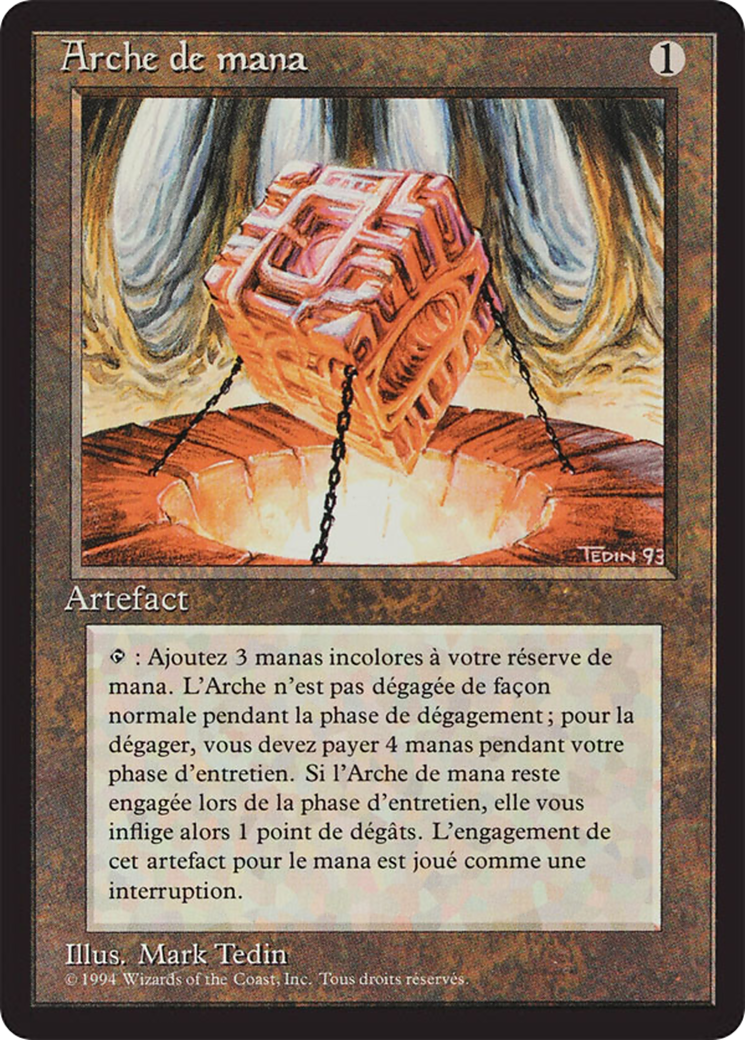 Mana Vault (FBB-263) - Foreign Black Border - Magic The Gathering