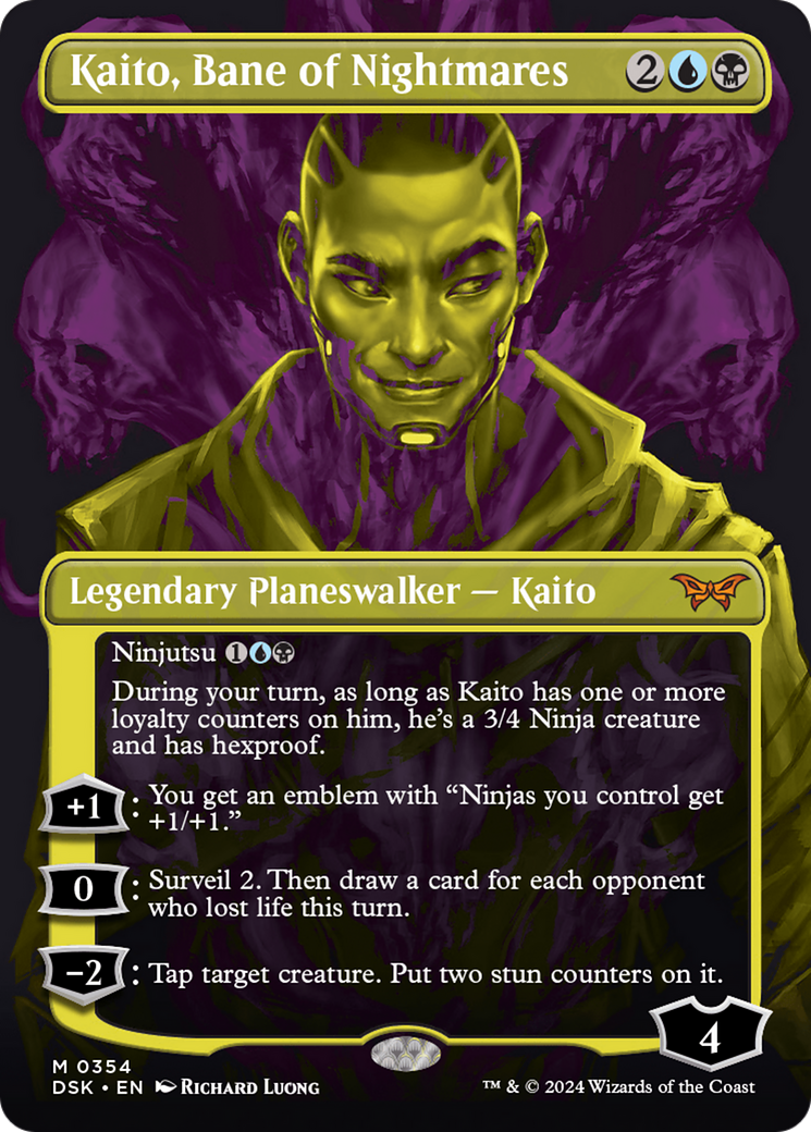 Kaito, Bane of Nightmares (DSK-354) - Duskmourn: House of Horror - Magic The Gathering