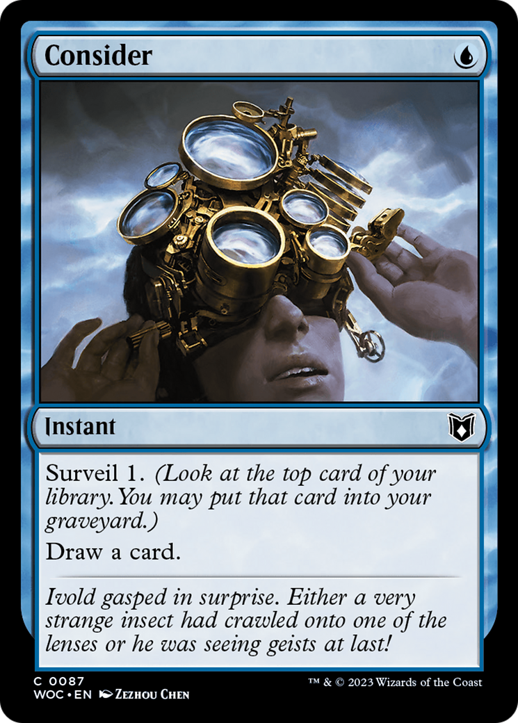 Consider (WOC-087) - Wilds of Eldraine Commander - Magic The Gathering