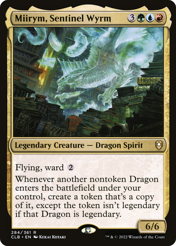 Miirym, Sentinel Wyrm (CLB-284) - Commander Legends: Battle for Baldur's Gate - Magic The Gathering