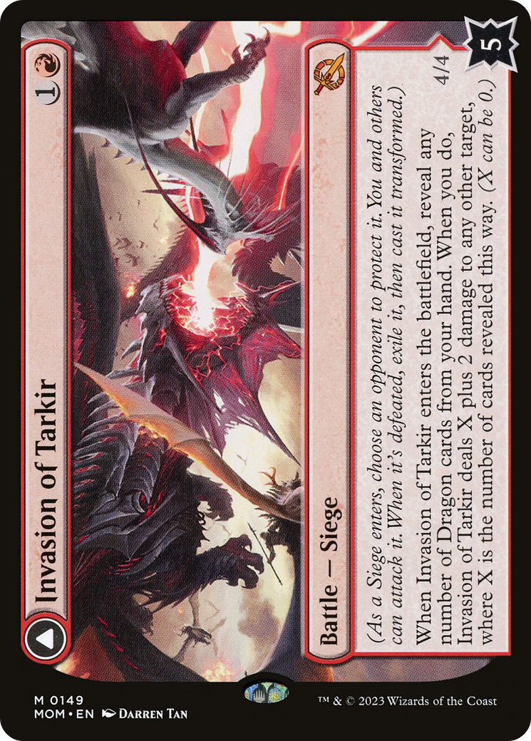 FOIL Invasion of Tarkir (MOM-149) - March of the Machine - Magic The Gathering