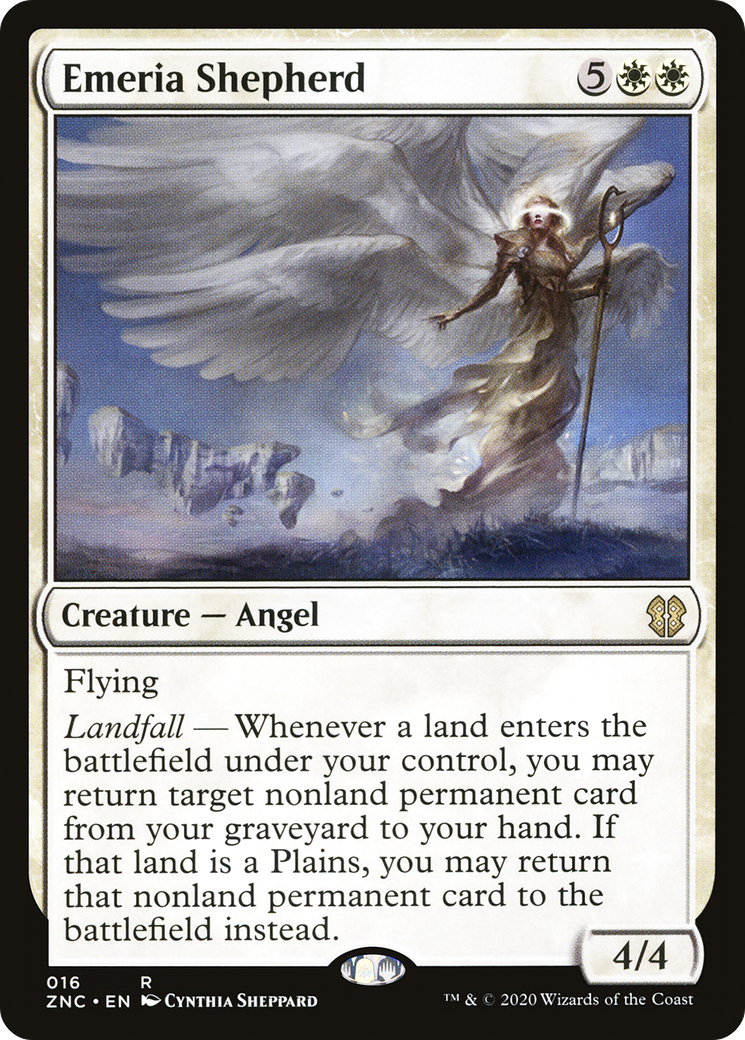Emeria Shepherd (ZNC-016) - Zendikar Rising Commander - Magic The Gathering