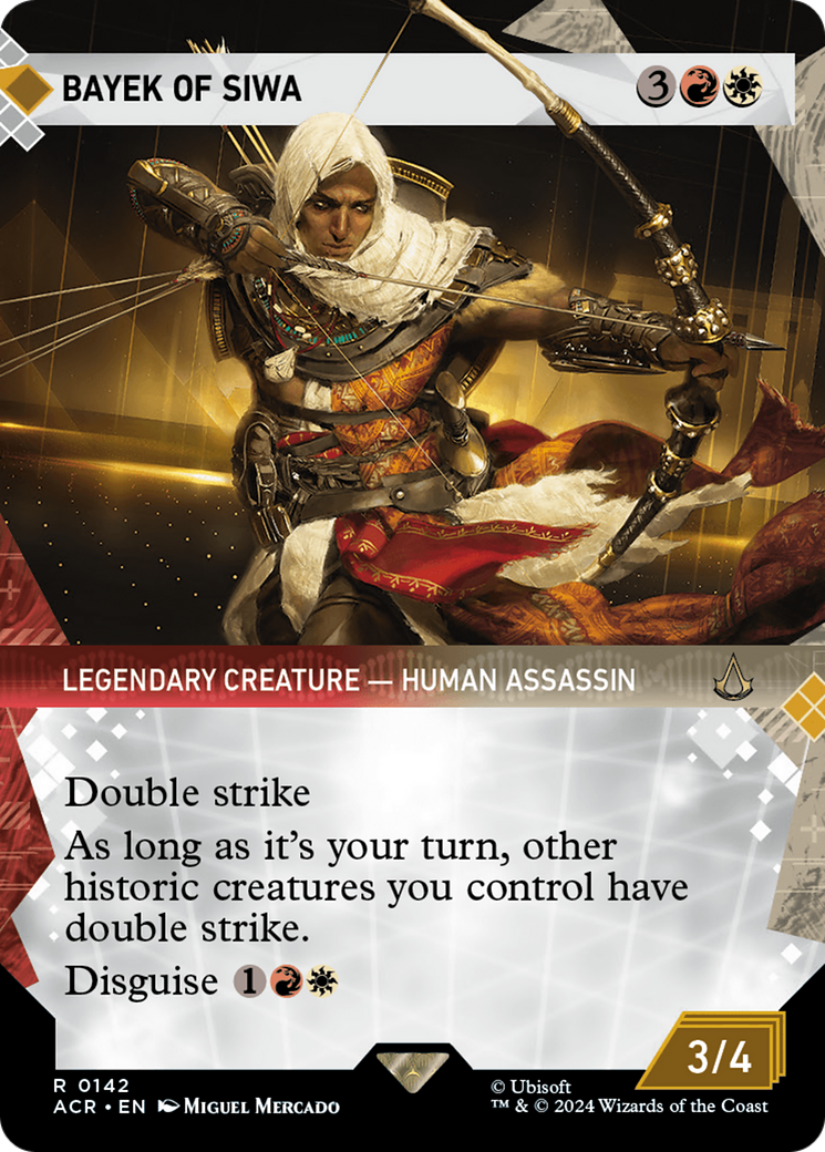Bayek of Siwa (Showcase) (ACR-142) - Assassin's Creed - Magic The Gathering