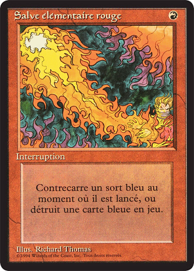 Red Elemental Blast (FBB-171) - Foreign Black Border - Magic The Gathering