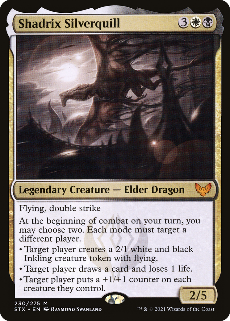 Shadrix Silverquill (STX-230) - Strixhaven: School of Mages - Magic The Gathering