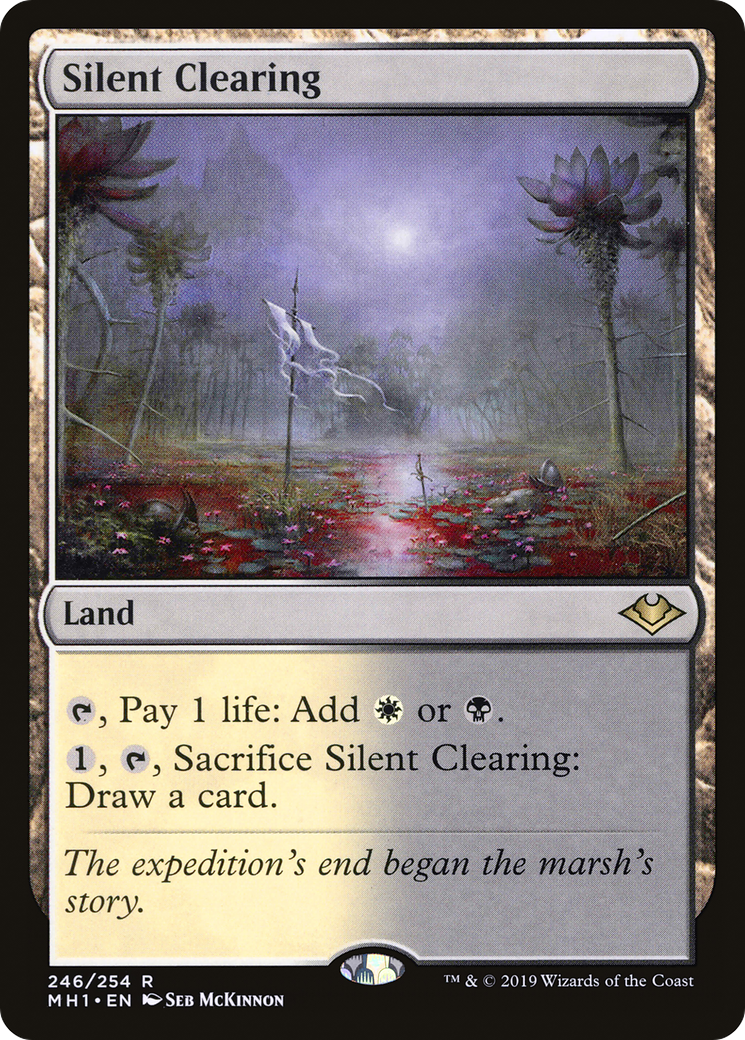 Silent Clearing (MH1-246) - Modern Horizons - Magic The Gathering