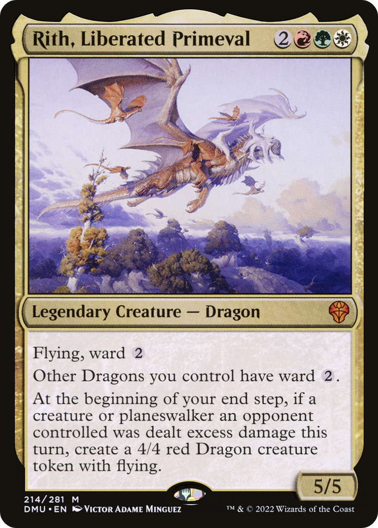 Rith, Liberated Primeval (DMU-214) - Dominaria United - Magic The Gathering