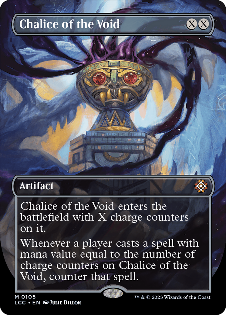 Chalice of the Void (Borderless) (LCC-105) - The Lost Caverns of Ixalan Commander - Magic The Gathering