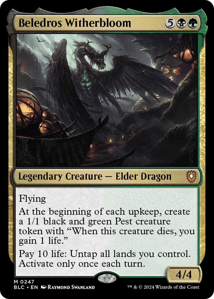 Beledros Witherbloom (BLC-247) - Bloomburrow Commander - Magic The Gathering