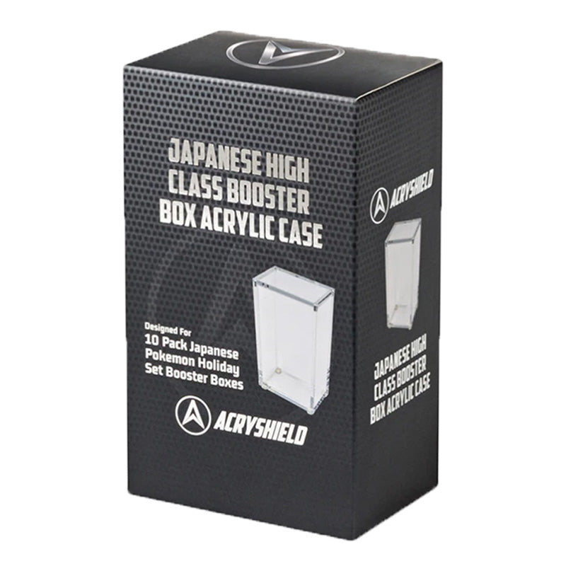 Acryshield Japanese High Class Booster Box Acrylic Case