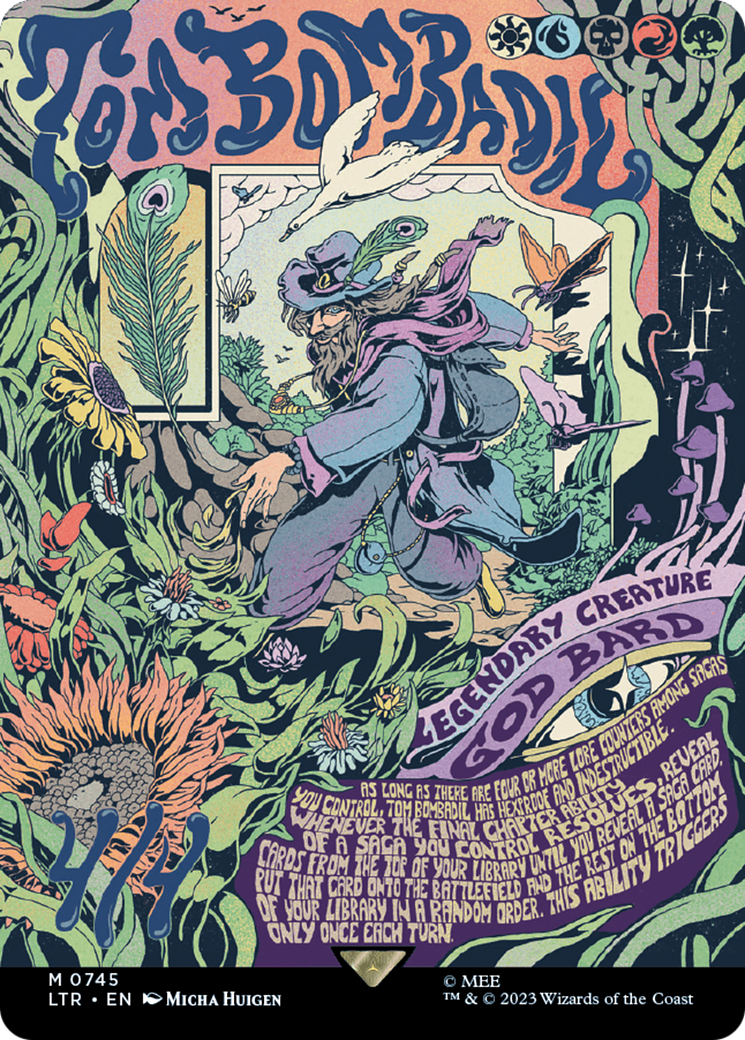 Tom Bombadil (Borderless Poster) (LTR-745) - The Lord of the Rings: Tales of Middle-earth - Magic The Gathering