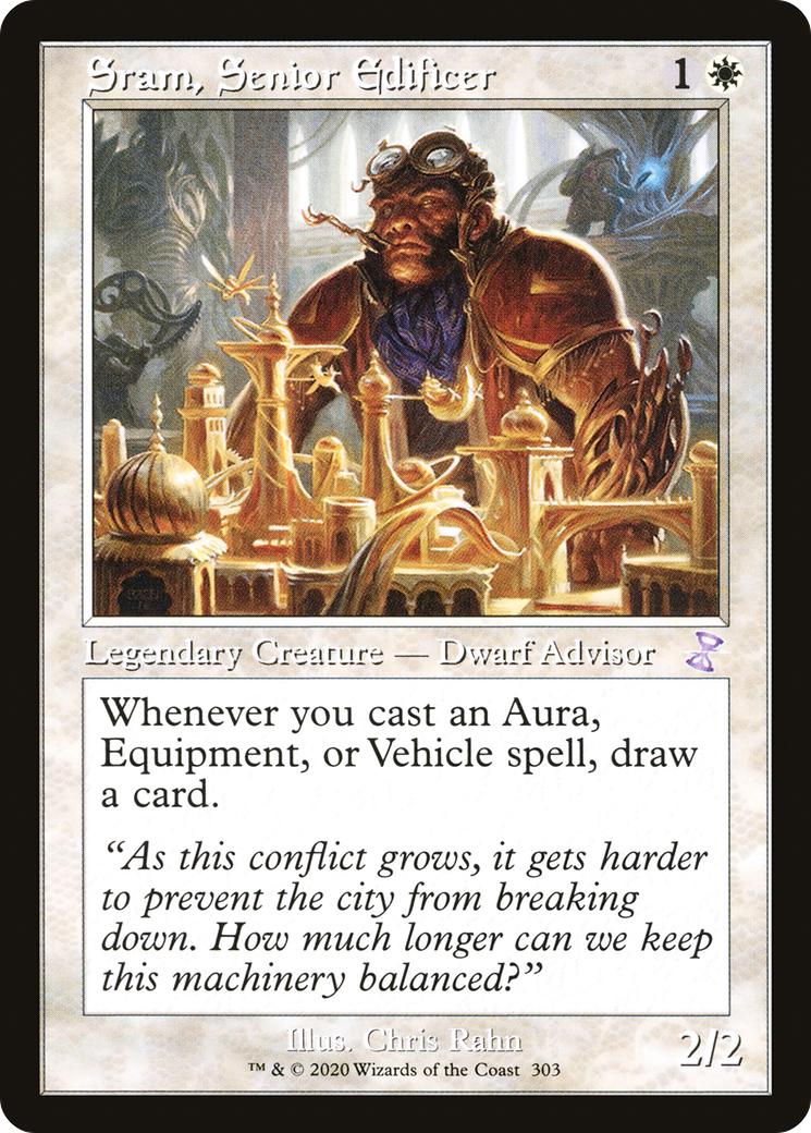 Sram, Senior Edificer (TSR-303) - Time Spiral Remastered - Magic The Gathering