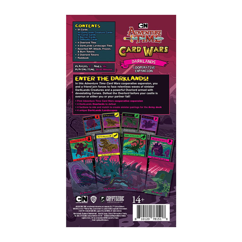 Adventure Time Card Wars DarkLands Cooperative Expansion