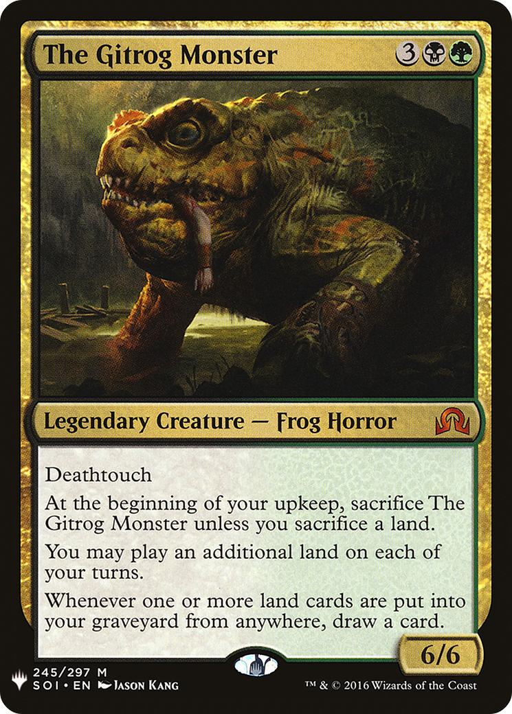 The Gitrog Monster (LIST-SOI-245) - The List - Magic The Gathering