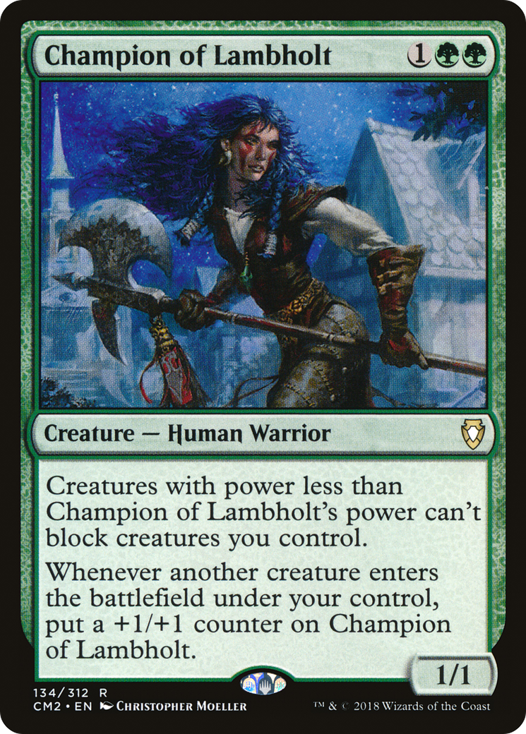Champion of Lambholt (CM2-134) - Commander Anthology Volume II - Magic The Gathering