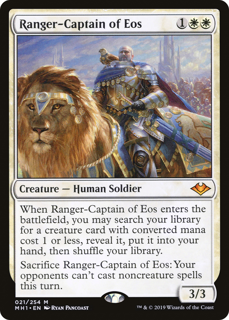 FOIL Ranger-Captain of Eos (MH1-021) - Modern Horizons - Magic The Gathering
