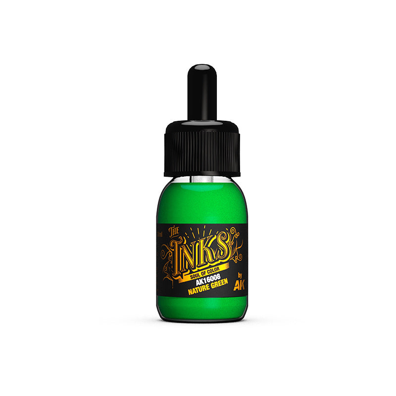 AK Interactive The Inks - Nature Green 30ml