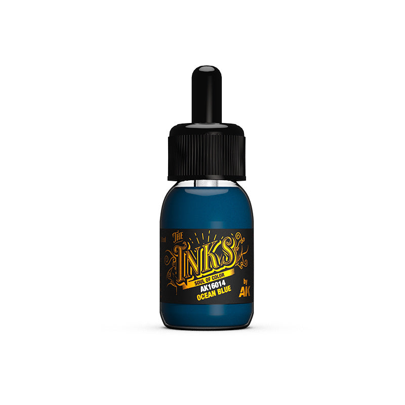 AK Interactive The Inks - Ocean Blue 30ml