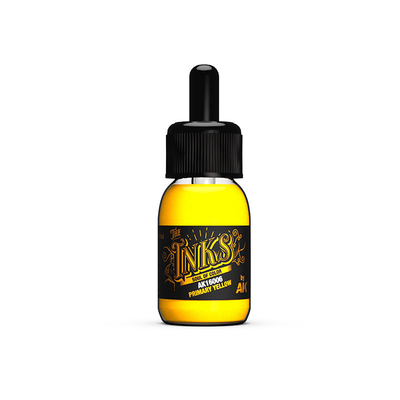 AK Interactive The Inks - Primary Yellow 30ml