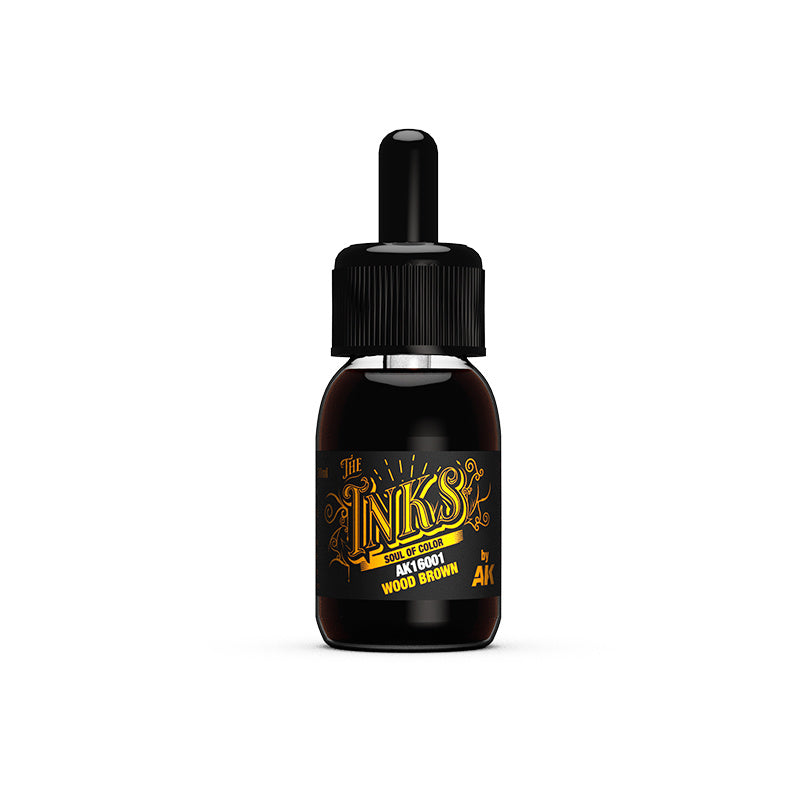 AK Interactive The Inks - Wood Brown 30ml