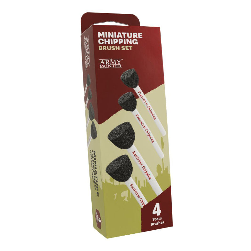 Army Painter Miniature Chipping Brush Set