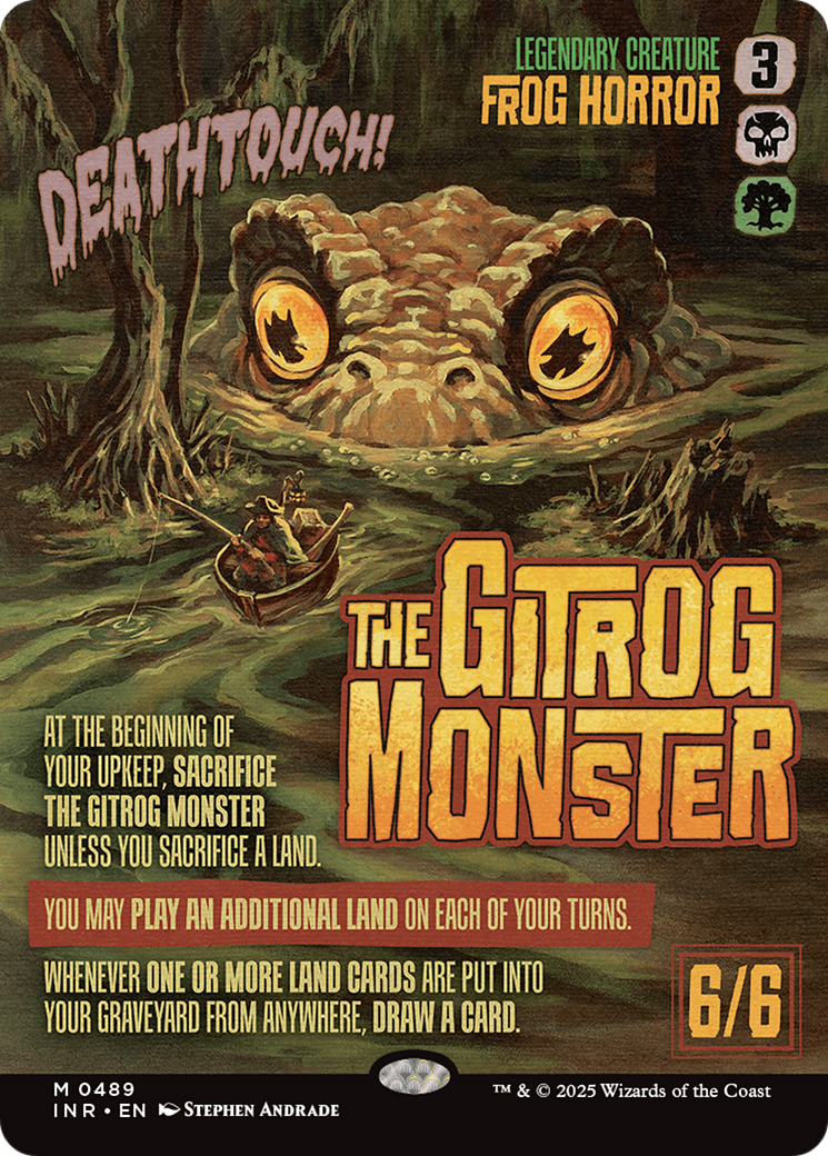 FOIL The Gitrog Monster (INR-489) - Innistrad Remastered - Magic The Gathering