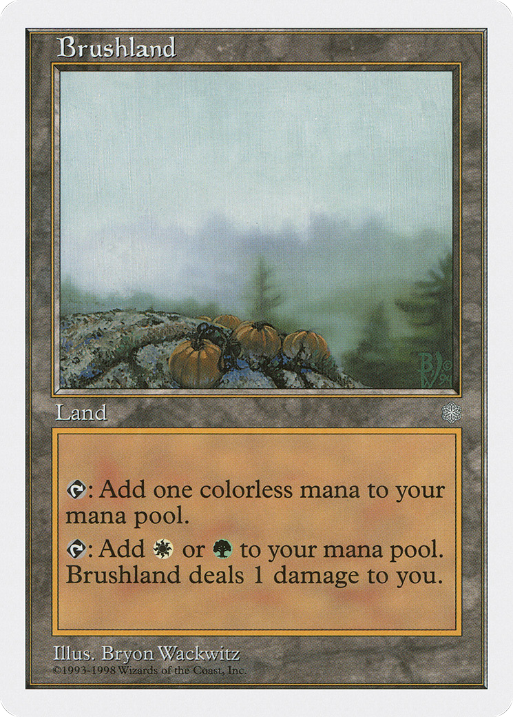 Brushland (ATH-071) - Anthologies - Magic The Gathering