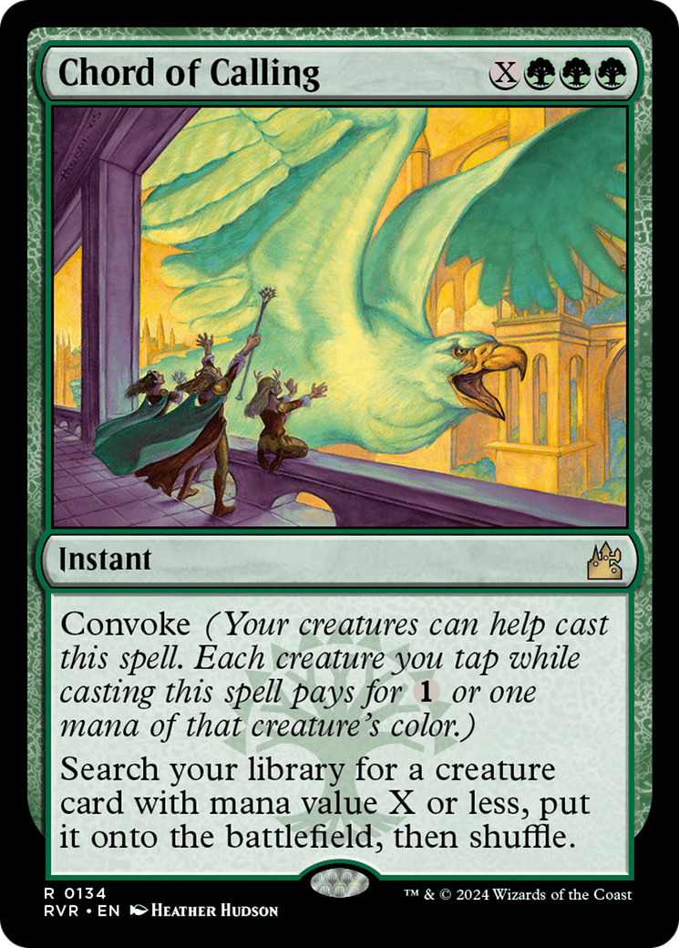 Chord of Calling (RVR-134) - Ravnica Remastered - Magic The Gathering