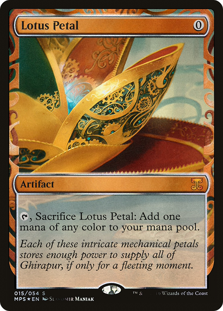 FOIL Lotus Petal (MPS-015) - Kaladesh Inventions - Magic The Gathering