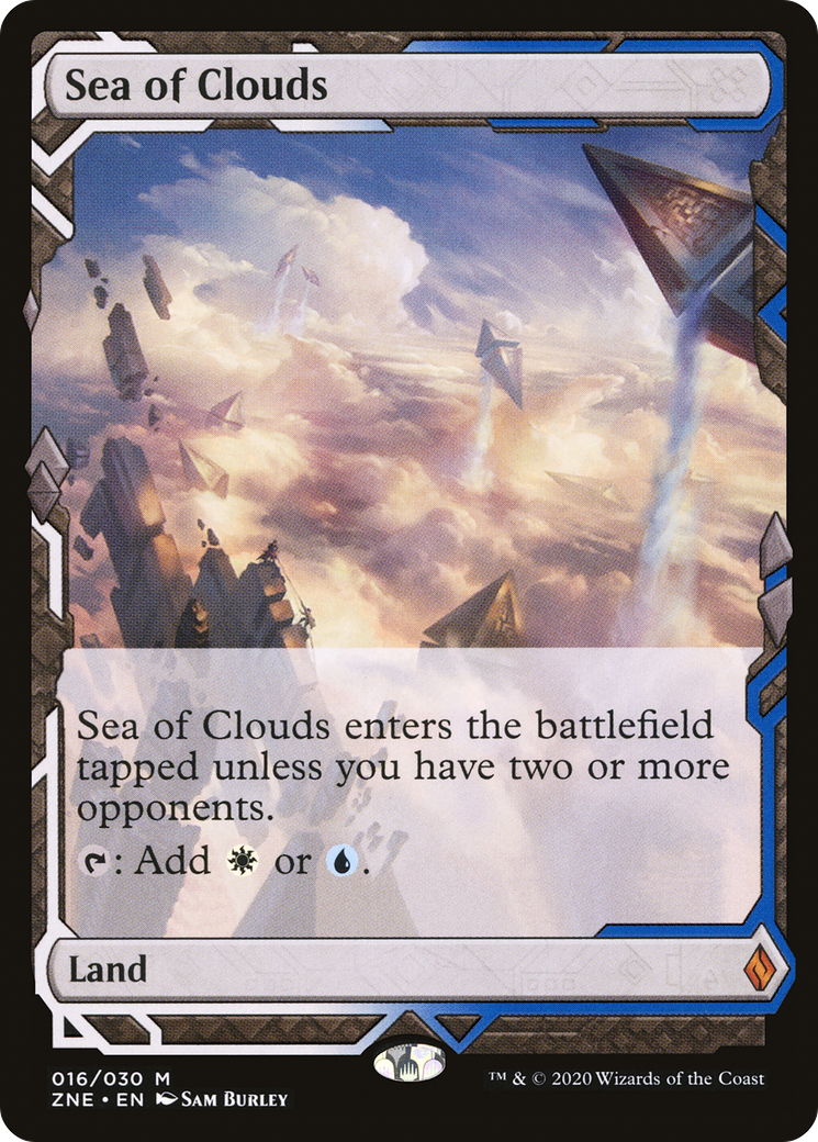Sea of Clouds (ZNE-016) - Zendikar Rising Expeditions - Magic The Gathering
