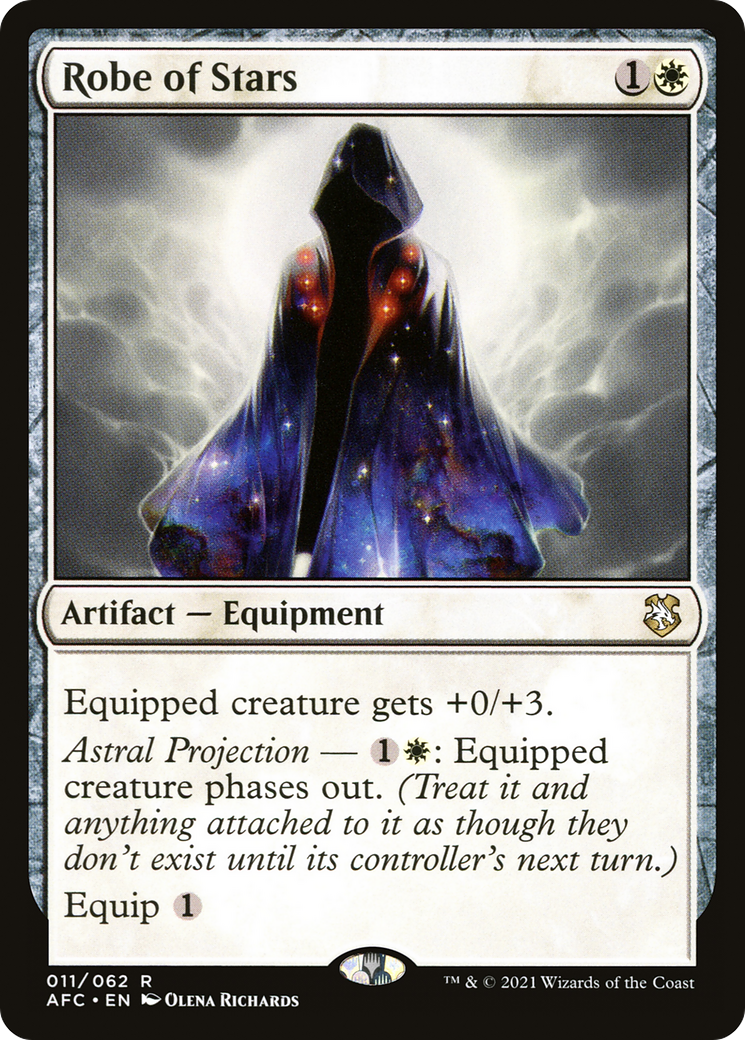 Robe of Stars (AFC-011) - Forgotten Realms Commander - Magic The Gathering