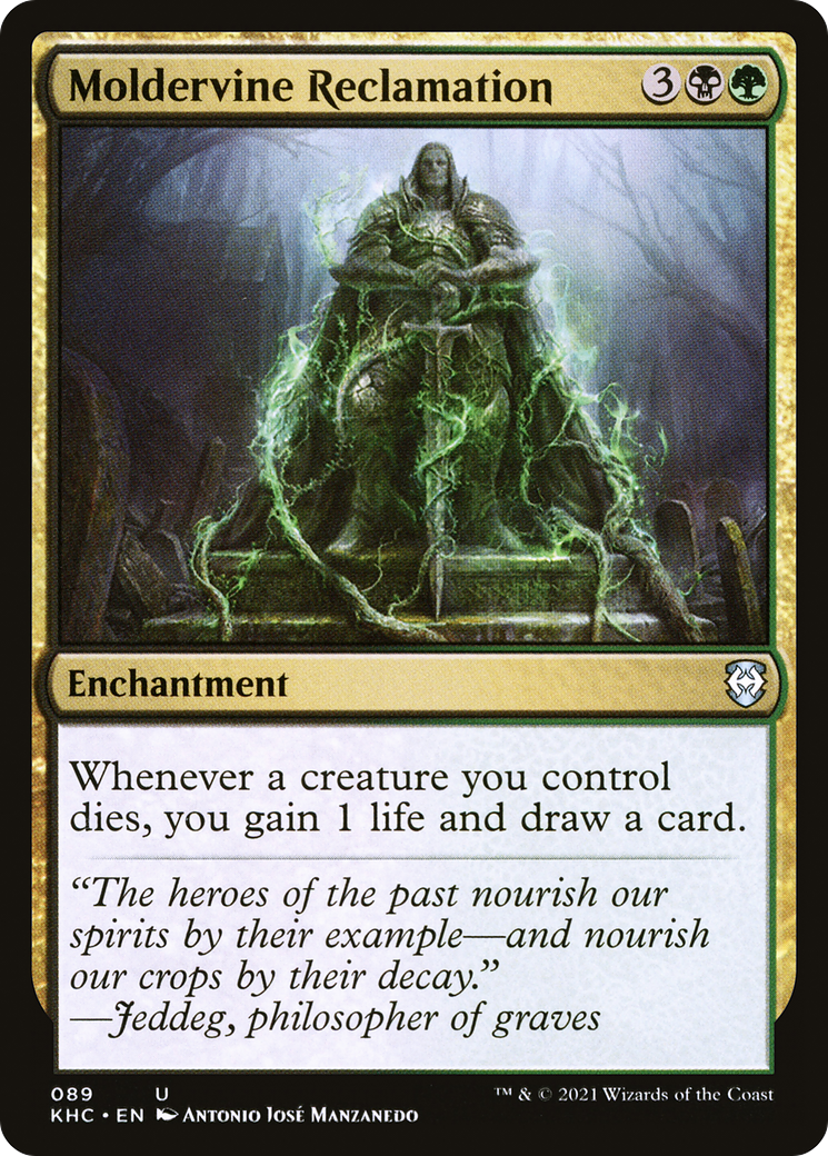 Moldervine Reclamation (KHC-089) - Kaldheim Commander - Magic The Gathering