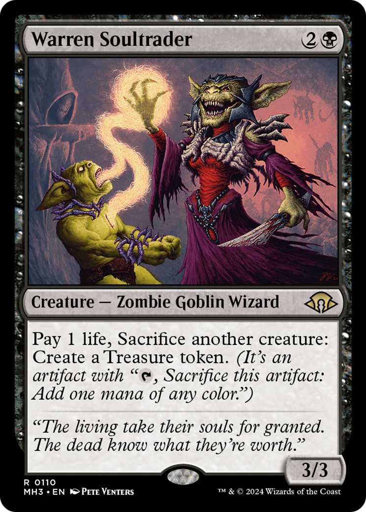 Warren Soultrader (MH3-110) - Modern Horizons 3 - Magic The Gathering