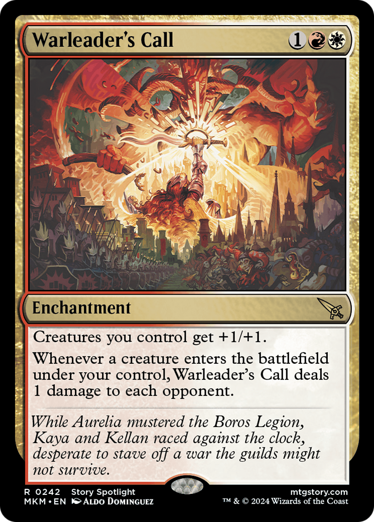 Warleader's Call (MKM-242) - Murders at Karlov Manor - Magic The Gathering